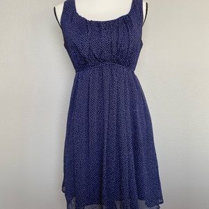 Emma and Michele Sleeveless Polka Dot Dress